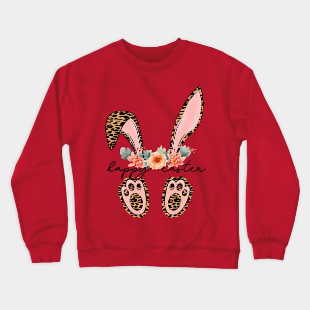 Happy Easter Crewneck Sweatshirt by DavidBriotArt